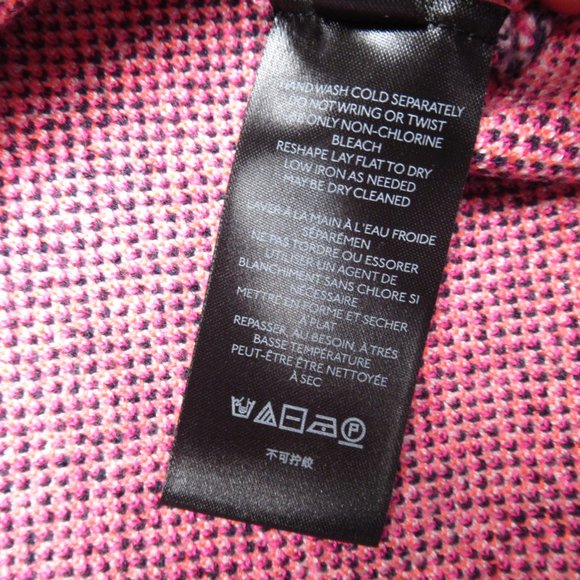 Anthropologie Maeve Ski Slope Turtleneck Sweater Navy & Pink - XL Petite XLP - Picture 10 of 11